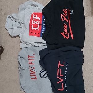Live fit hoodies